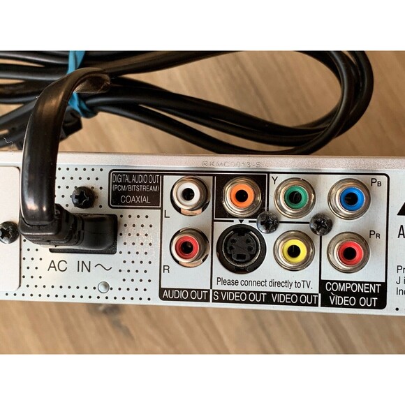 Panasonic DVD-S1 DVD/CD Combo Player Advanced Progressive Scan & Actual Remote - Picture 7 of 11